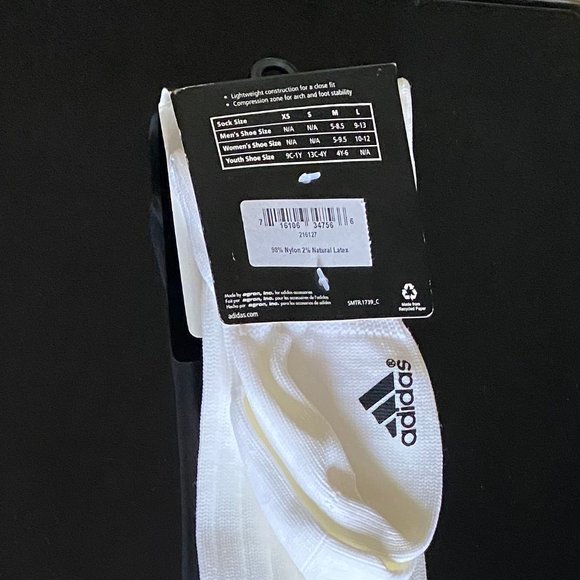 πSOLDπAdidas l Soccer Metro Sock l Sz S l NWT - Picture 4 of 5